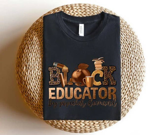 Black Educator Shirt Unisex