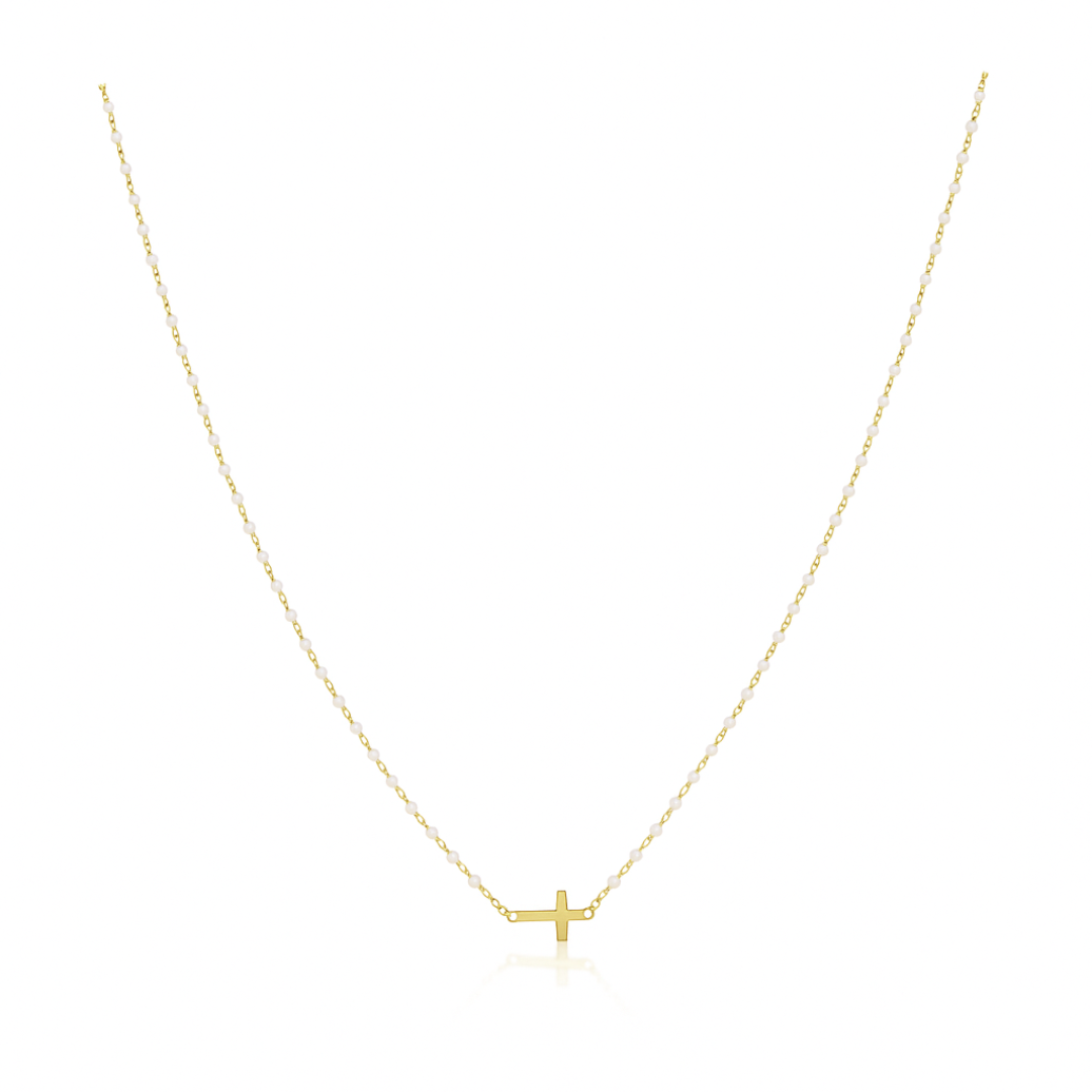 Sunshine Cross Necklace
