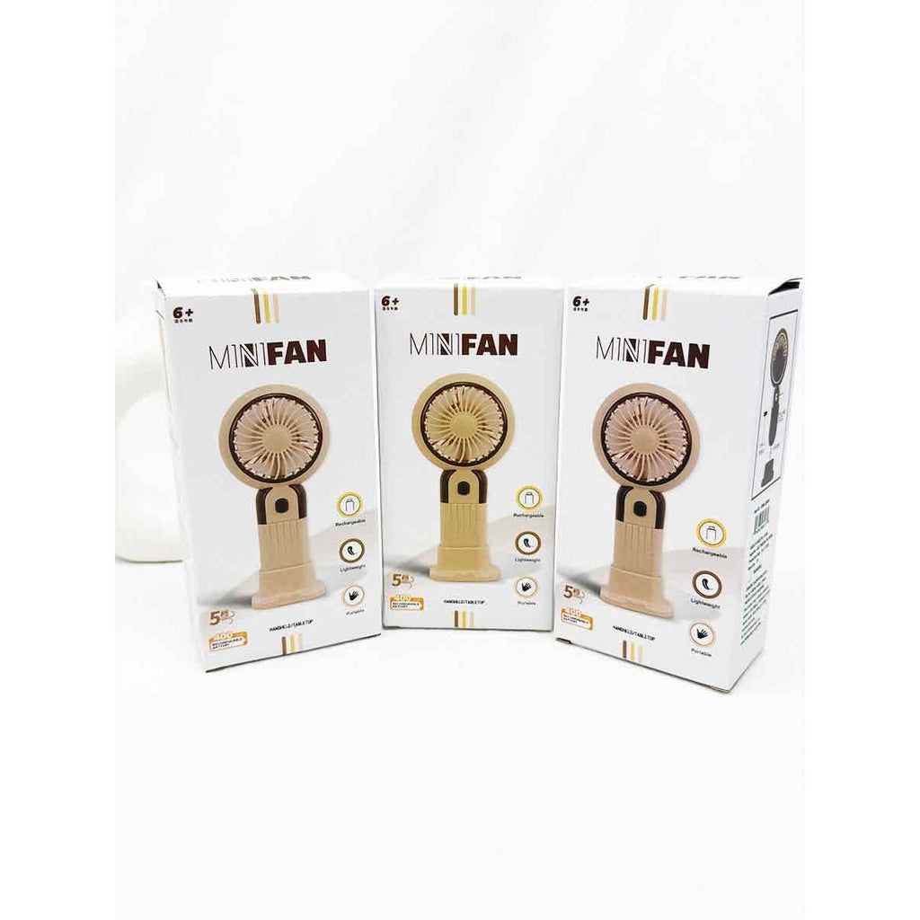 Portable Hand Fan with Stand