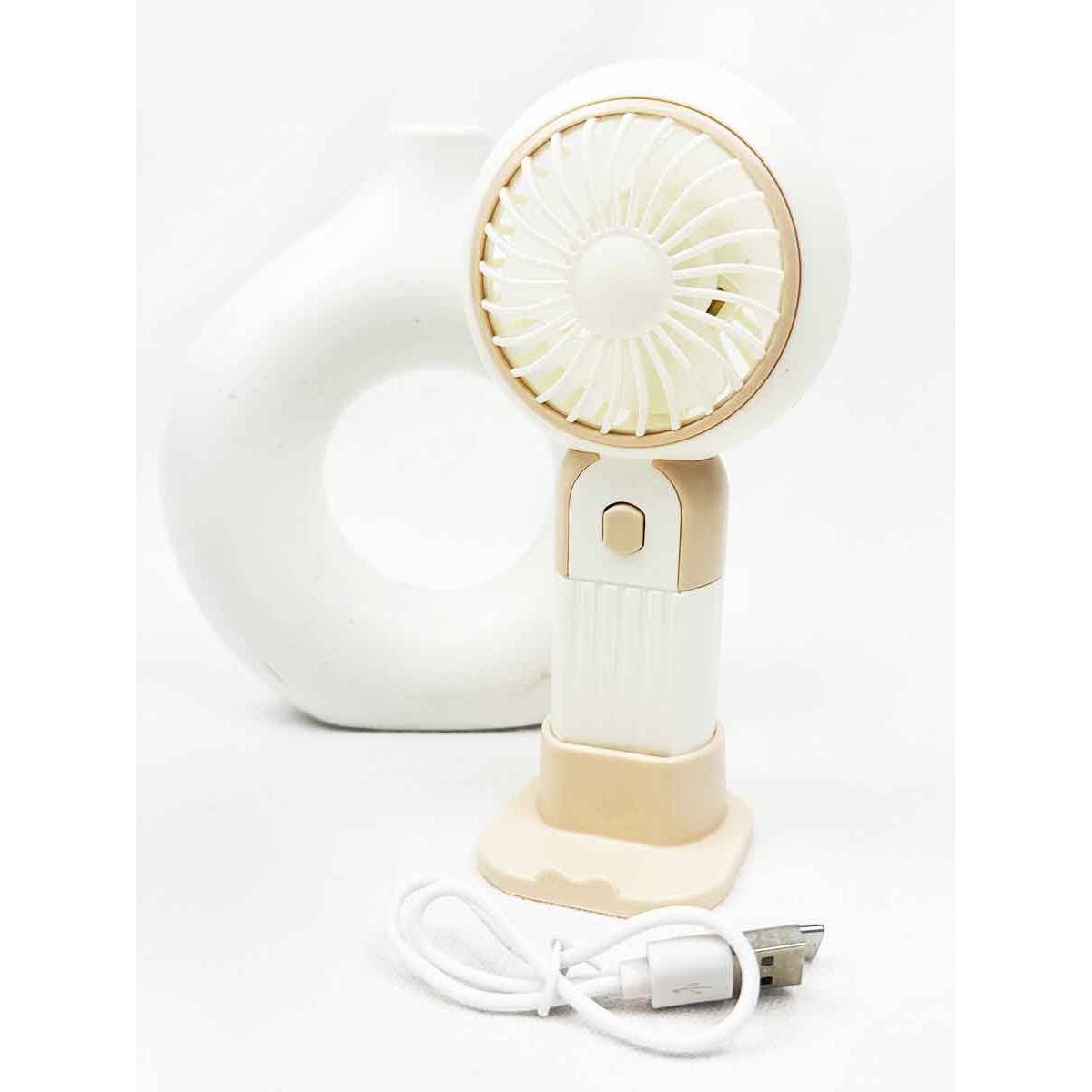 Portable Hand Fan with Stand