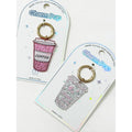 Sparkled Coffee Drink Key Charm
