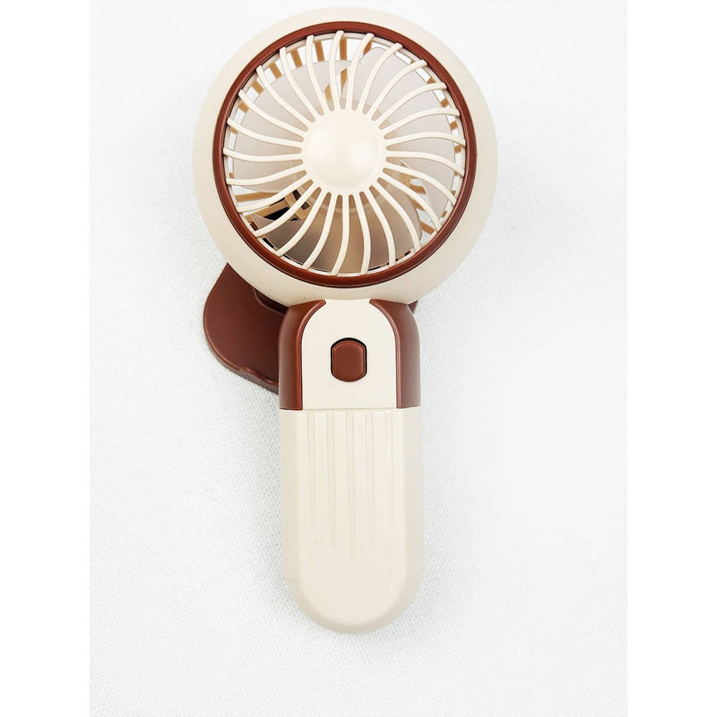 Portable Hand Fan with Stand