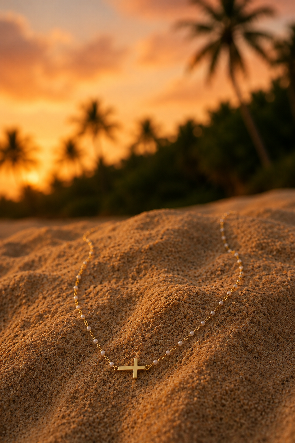 Sunshine Cross Necklace