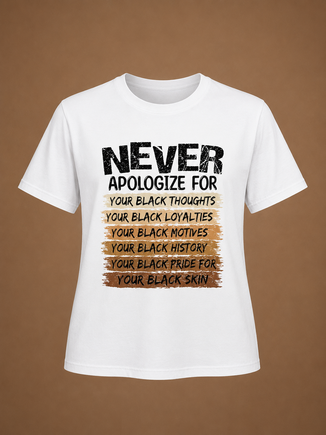 Black History Month Shirt, Never Apologize Black History Shi