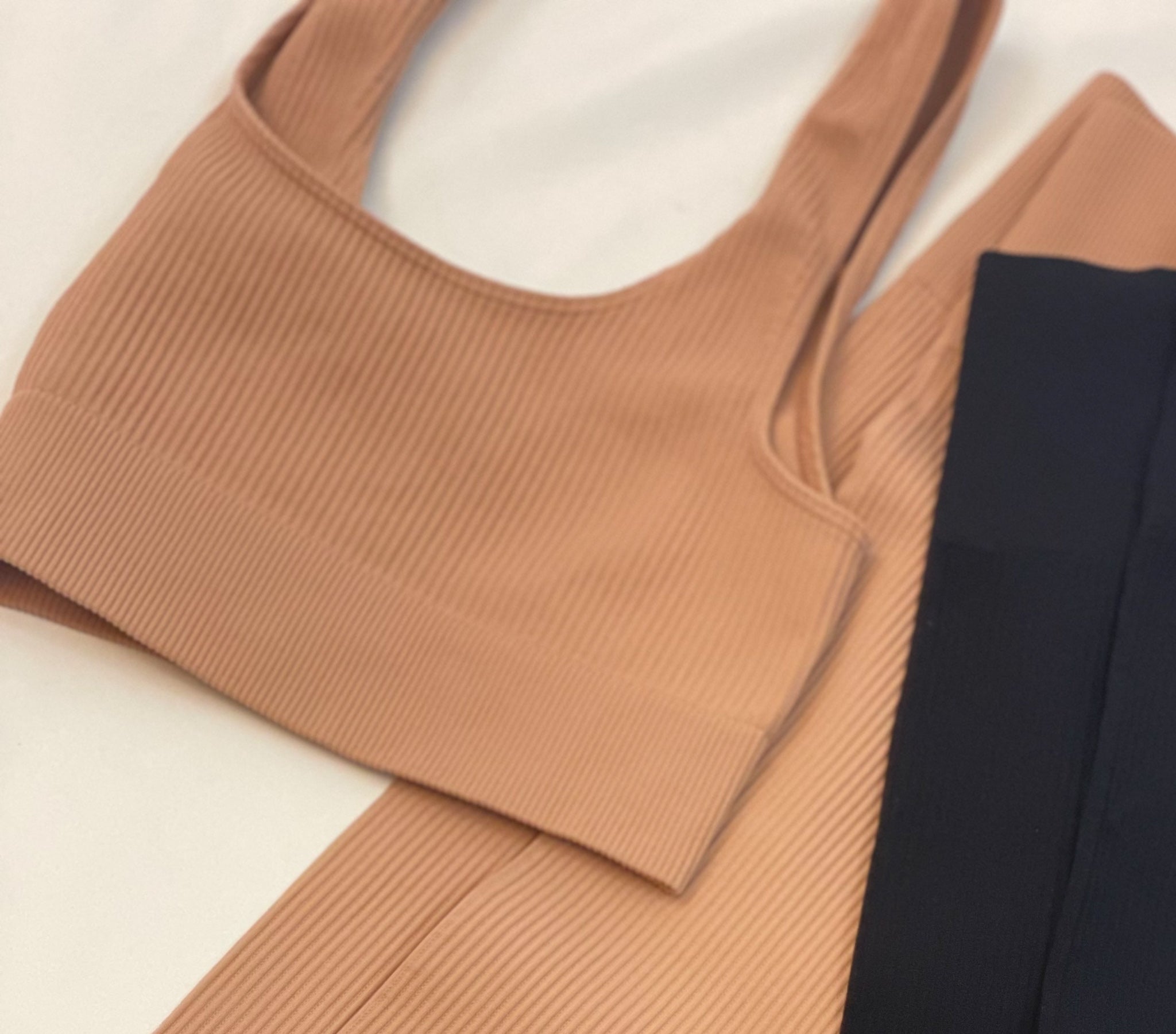 Ribbed Leggings Activewear-Made in Italy