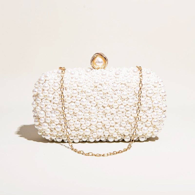 Chantal Pearl Clutch Bag